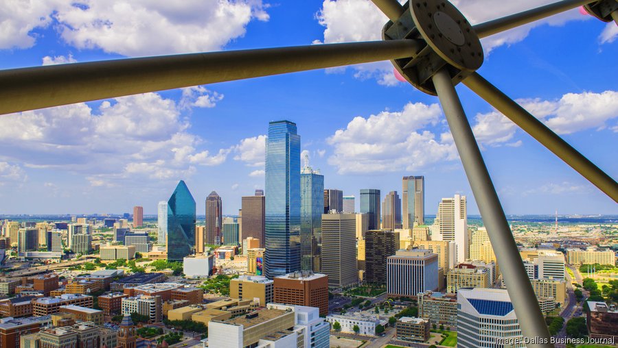 DFW Skyline view from Reunion Tower